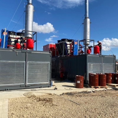 Gaz Jeneratör Motoru Konteyneri Üretimi