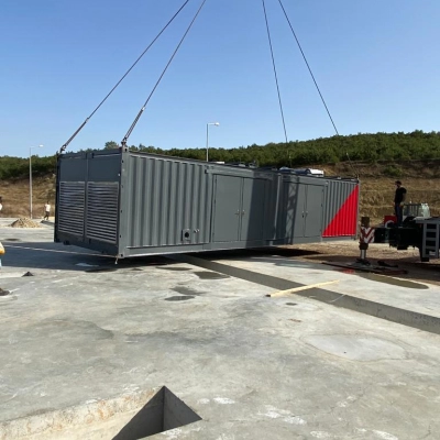 Gaz Jeneratör Motoru Konteyneri Üretimi